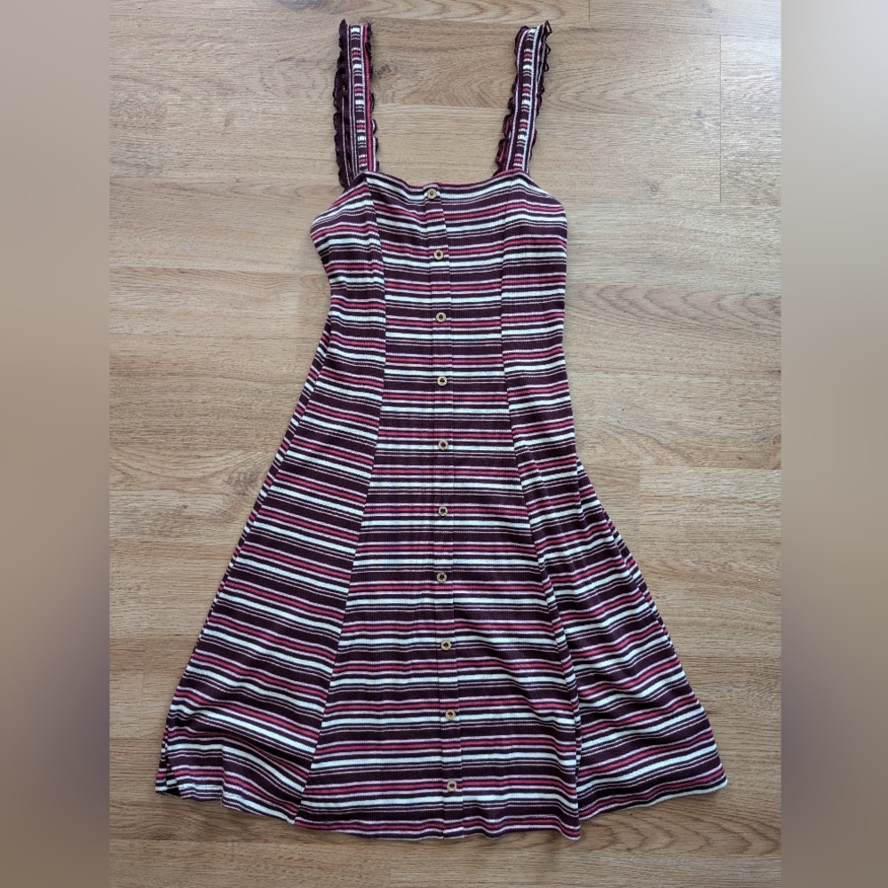 Aeropostale xs soft striped dress